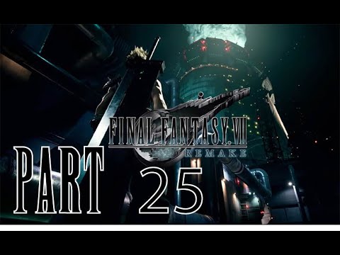 Dat1Gameplay's tweet card. Final Fantasy VII Remake {Story Mode) Part 25 (#NoCommentary #Gamep...