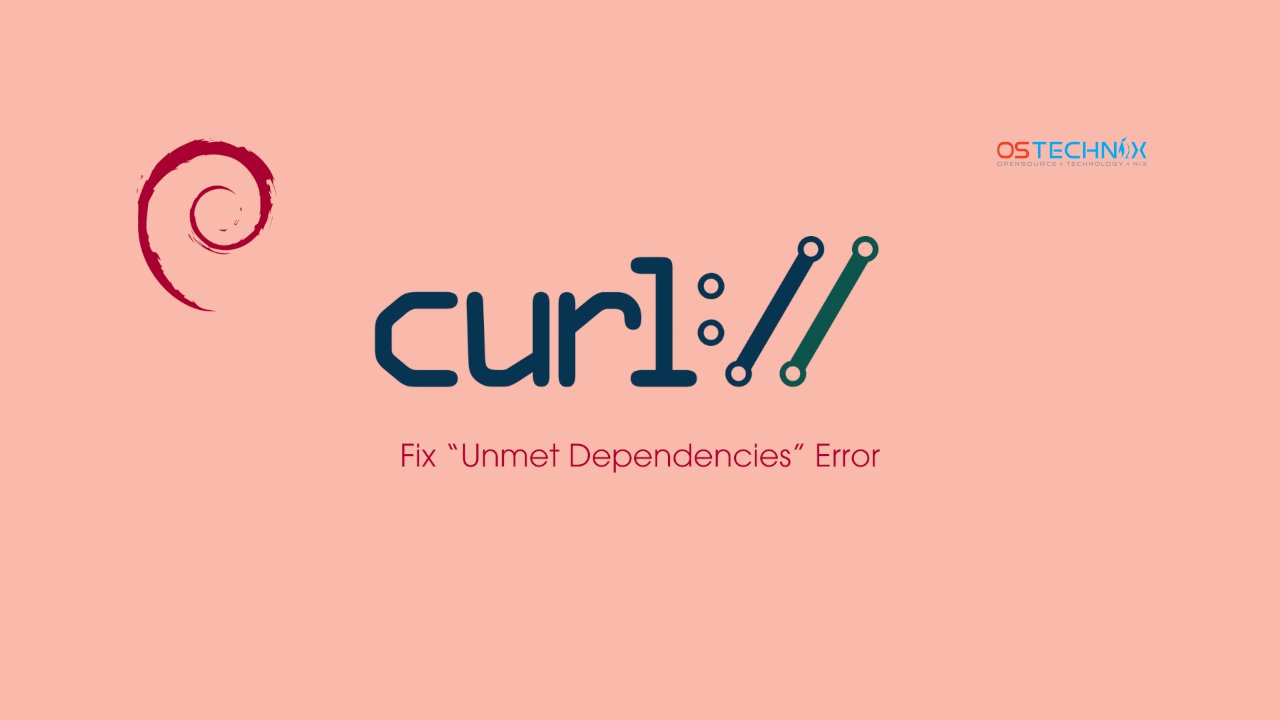 jccall80's tweet card. This brief guide explains how to fix the Unmet Dependencies error when installing Curl in Debian 12 Linux system.