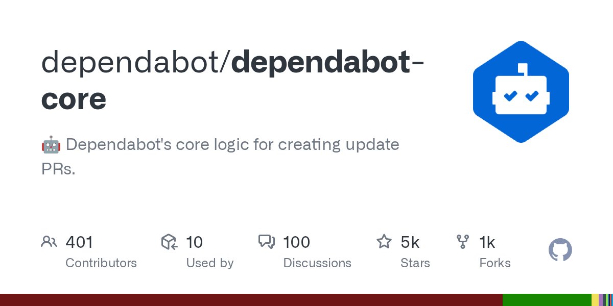 GolangRepos's tweet card. 🤖 Dependabot's core logic for creating update PRs. - dependabot/dependabot-core