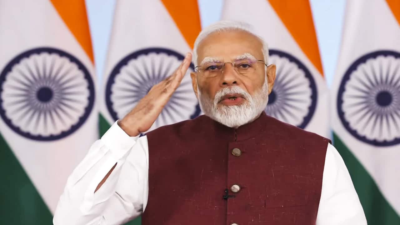 ModiGovt3's tweet card. IMF has forecast India’s GDP in FY26 will surpass that of Japan, making it the fourth largest economy in the world. A spokesperson for BJP argues that the journey from the 11th to 4th largest economy...