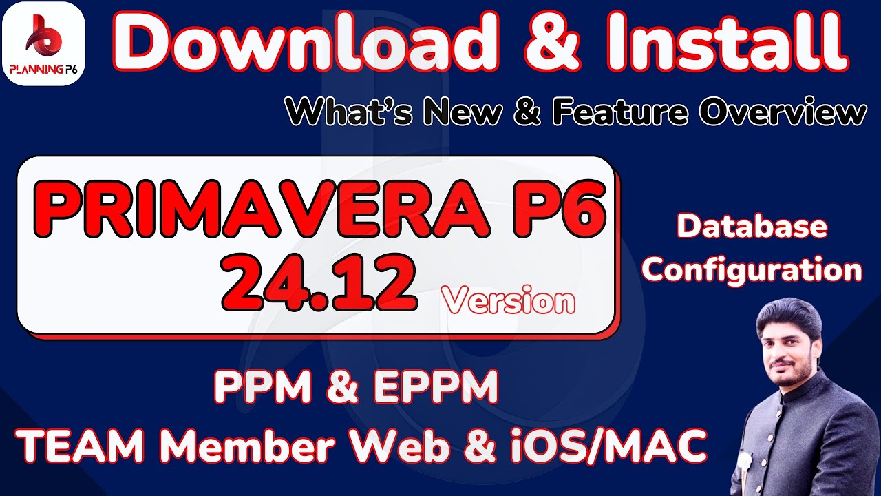 Planningp6's tweet card. Primavera P6 How to Download and Install Primavera P6 Version 24.12 |...
