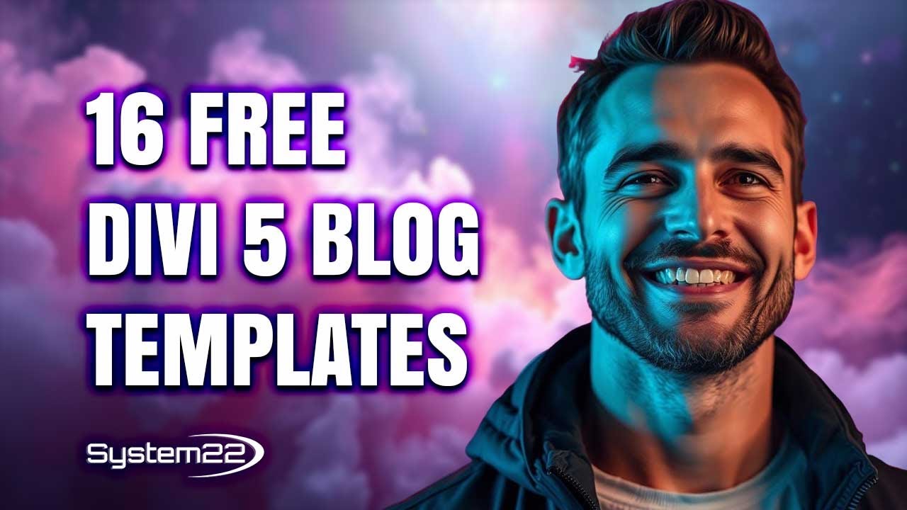 22ITSolutions1's tweet card. Divi 5 Theme Free Download – 16 Stunning Blog Loop Templates!