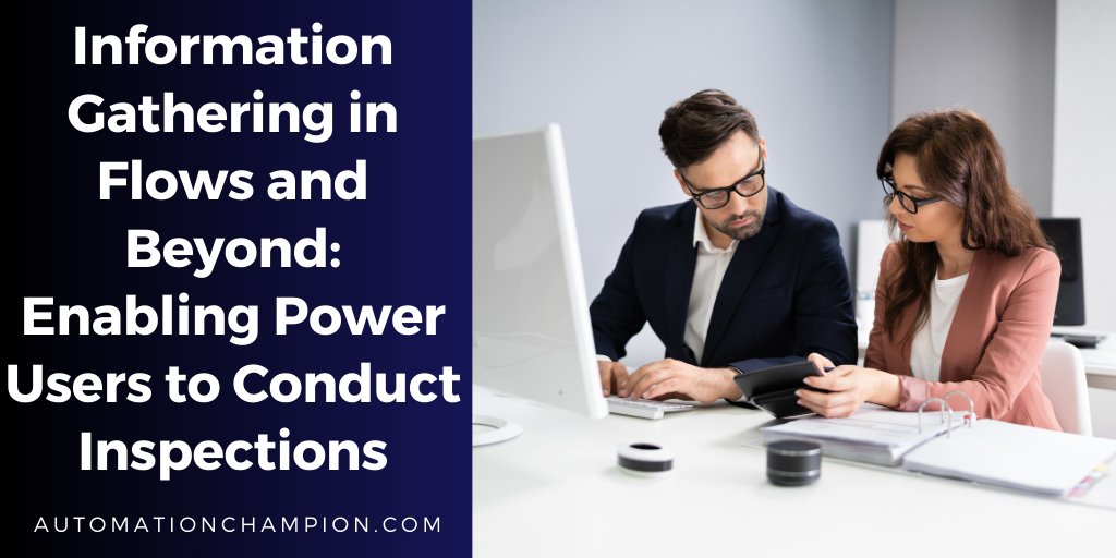 automationchamp's tweet card. As an ISV on the Salesforce AppExchange, SharinPix has completed hundreds of inspection implementations where end users need to be enabled to collect information in the field. In this blog post,...
