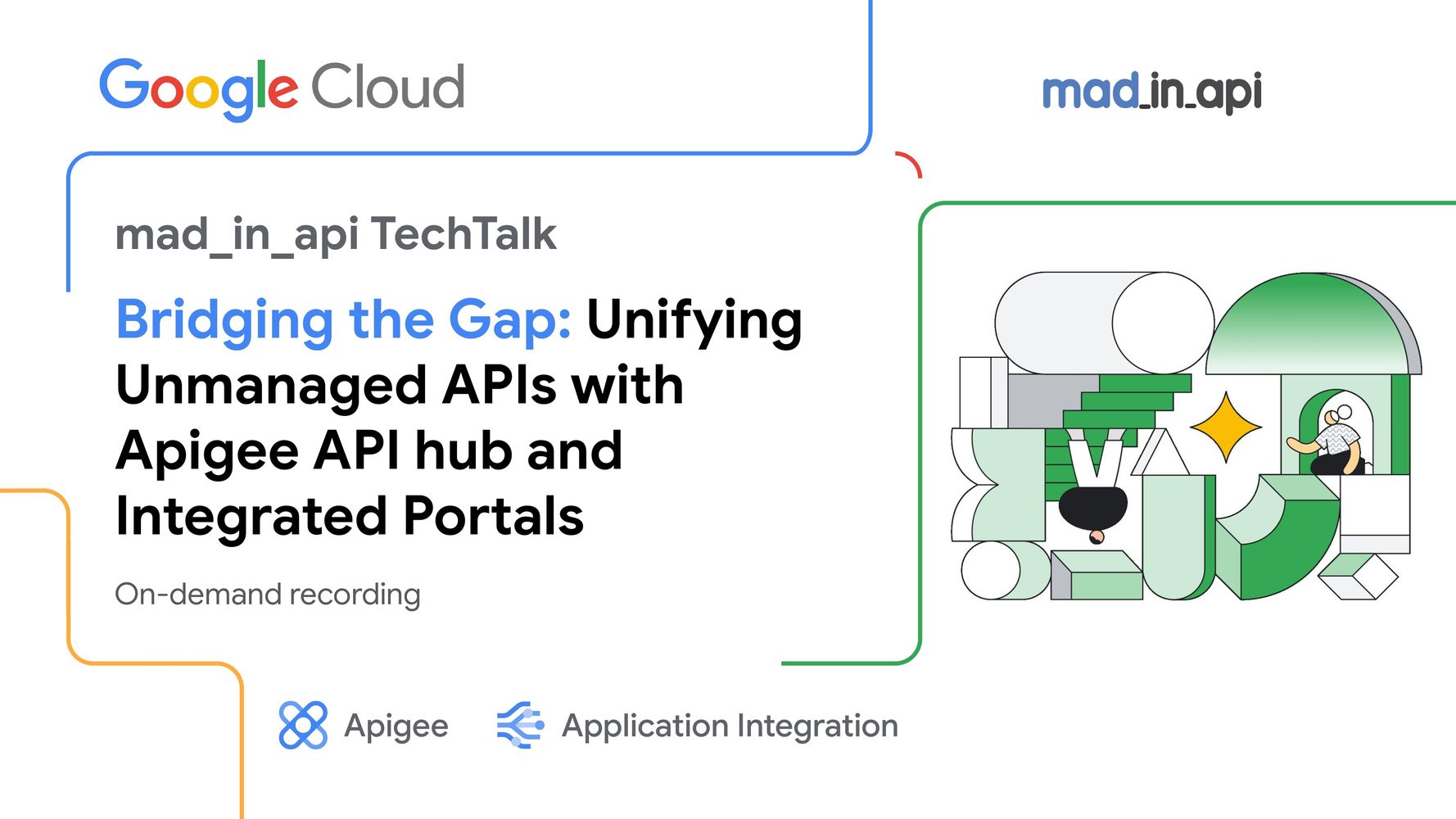 xambao's tweet card. Bridging the Gap: Unifying Unmanaged APIs with Apigee API hub and...