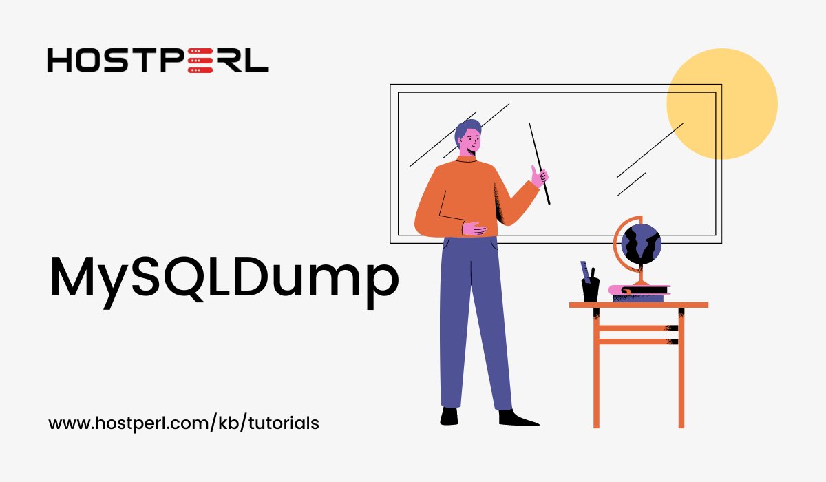 hostperlweb's tweet card. In this tutorial, we'll explain how to automating database backups with MySQLDump.