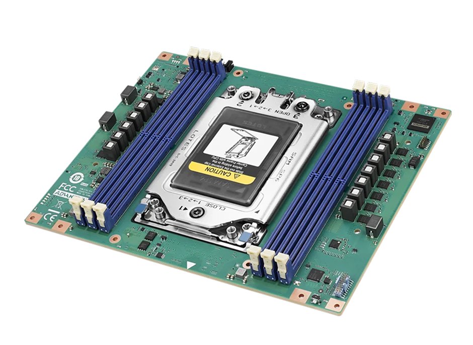 aaronngmbh's tweet card. SOM-E781: COM-HPC® Server Size E Modul mit AMD EPYC™ 8004 CPU, bis 64 Kerne, 576GB DDR5, PCIe Gen5 & CXL1.1 Support.