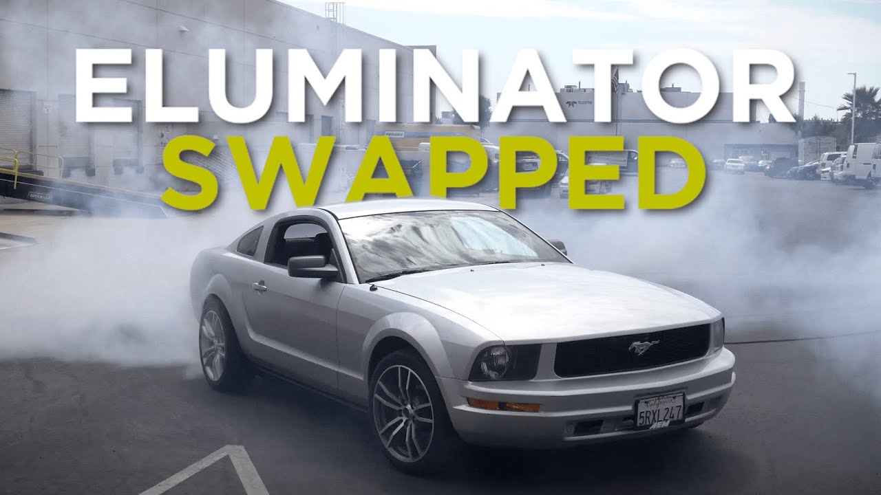 jimfarley98's tweet card. THE FIRST FORD ELUMINATOR SWAPPED EV!!