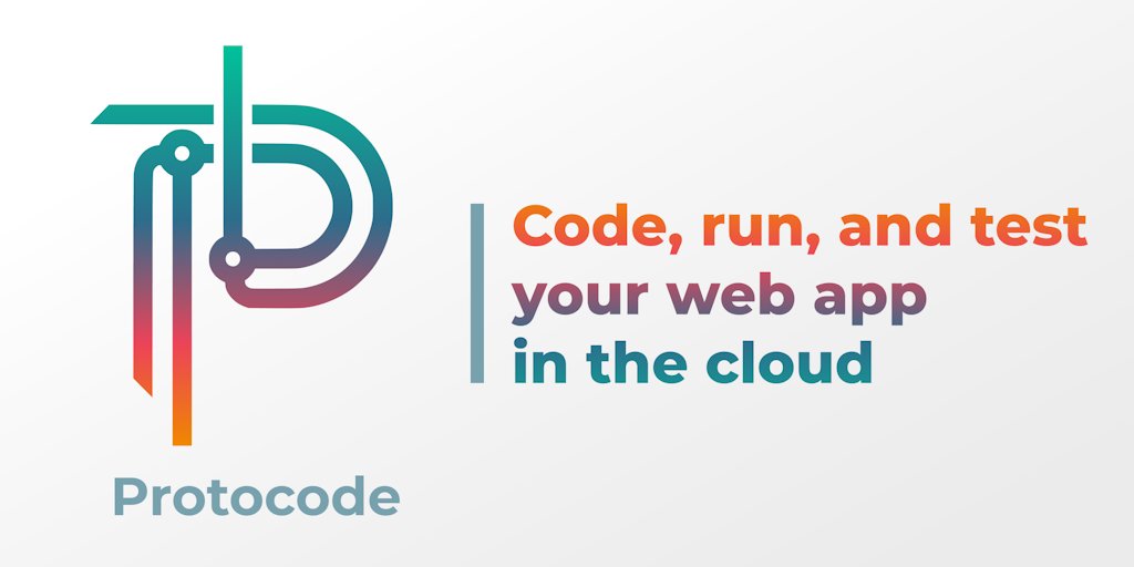 ProtocodeTech's tweet card. Protocode offers you to create ready-to-use remote environments for your developers, task by task. No more project install, they code in our web interface or with VS Code through ssh. You preview the...