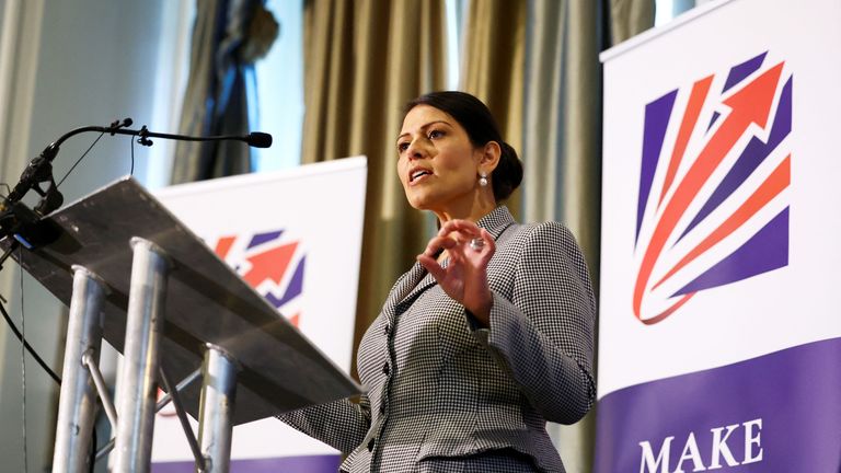 SkyNews's tweet card. It is still unclear when the contest will take place as the party mulls over how to appoint a successor to Rishi Sunak.