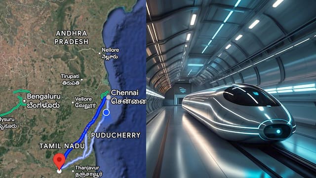abpnadu's tweet card. India Hyperloop Test Track: சென்னை ஐ.ஐ.டி இந்தியாவிலேயே முதல்முறையாக ஹைப்பர் லூப் ரயில்களை இயக்குவதற்கான சோதனை தடத்தை தயார் செய்துள்ளது.