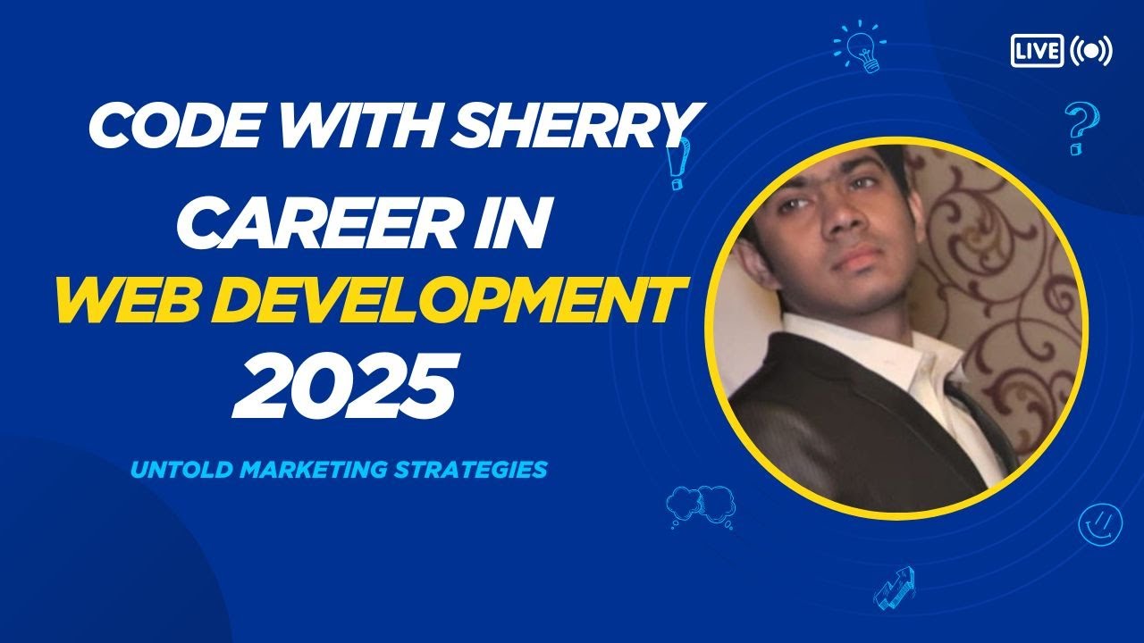 codewithsherry7's tweet card. ✂️ Career in Web Development in Pakistan