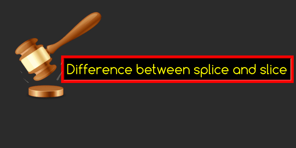 saigowthamr's tweet card. In this tutorial, we are going to learn about how to use the and methods in JavaScript with the help of examples. Splice method The…