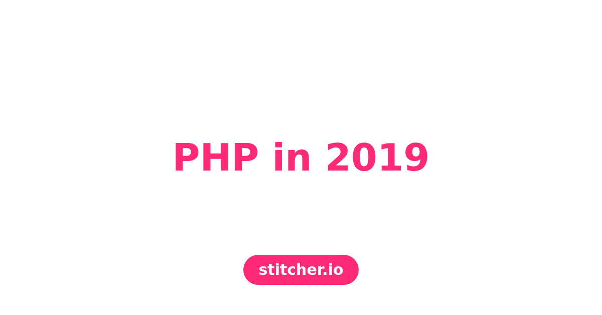 freekmurze's tweet card. PHP isn't the same old crappy language it was ten years ago