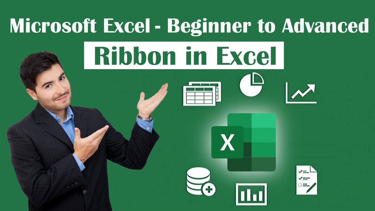 TutorialsFor_'s tweet card. How to Use the Ribbon in Microsoft Excel - An Excel Tutorial for...