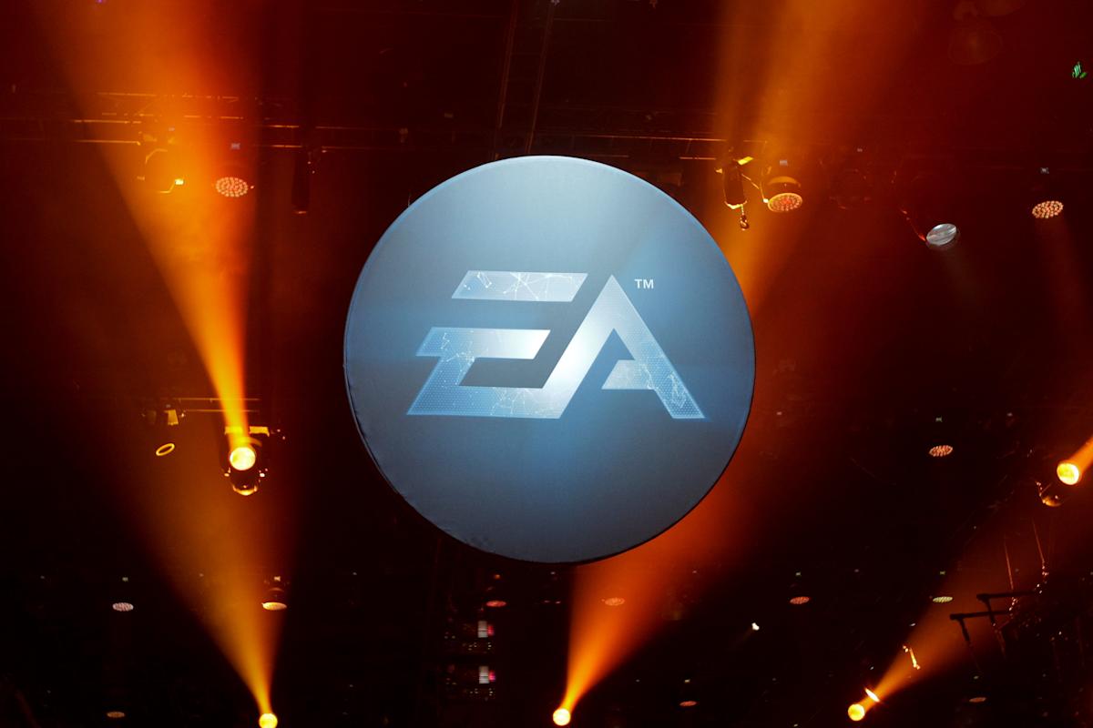 engadgetgaming's tweet card. EA is working with Stability AI to create tools and workflows that it thinks could improve game development.