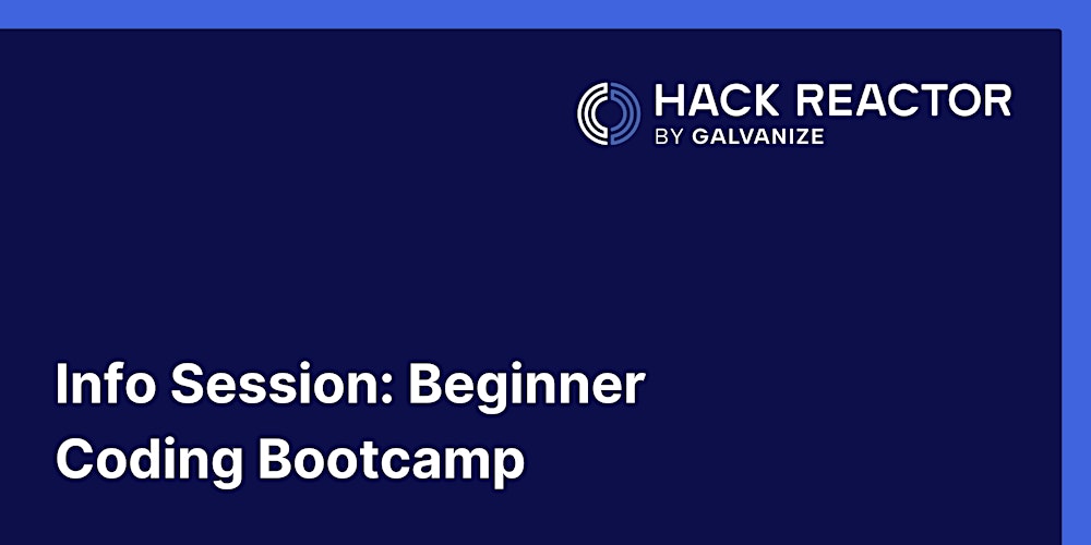 HackReactor's tweet card. Join us to learn what you can expect from our Beginner Full-time Coding Bootcamp.