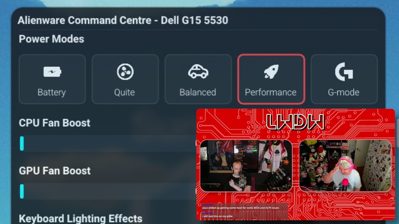 jill_linuxgirl's tweet card. Alienware G-Mode Comes To Linux - LWDW #493