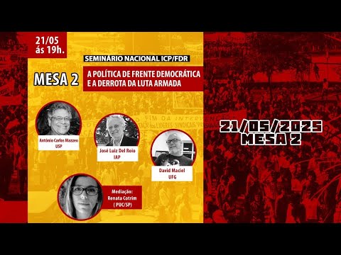 OPoderPopular's tweet card. A política de frente democrática e a derrota da luta armada