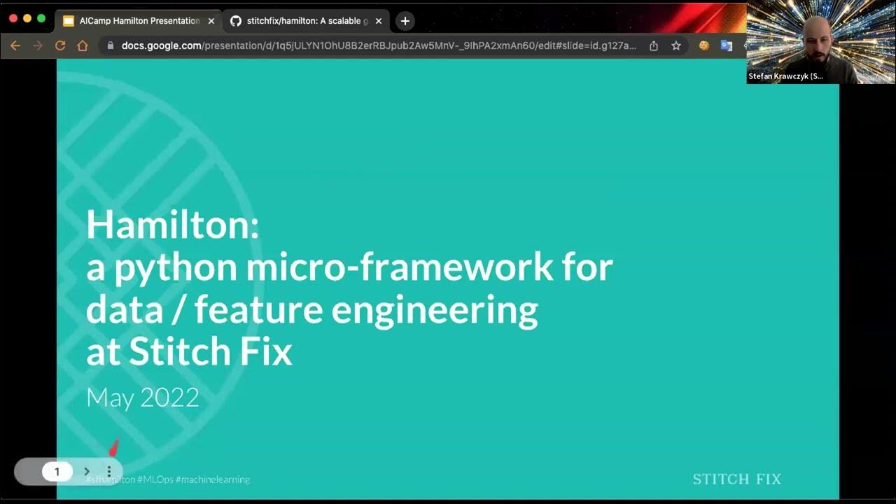 stefkrawczyk's tweet card. A Python Micro-framework for Data Engineering