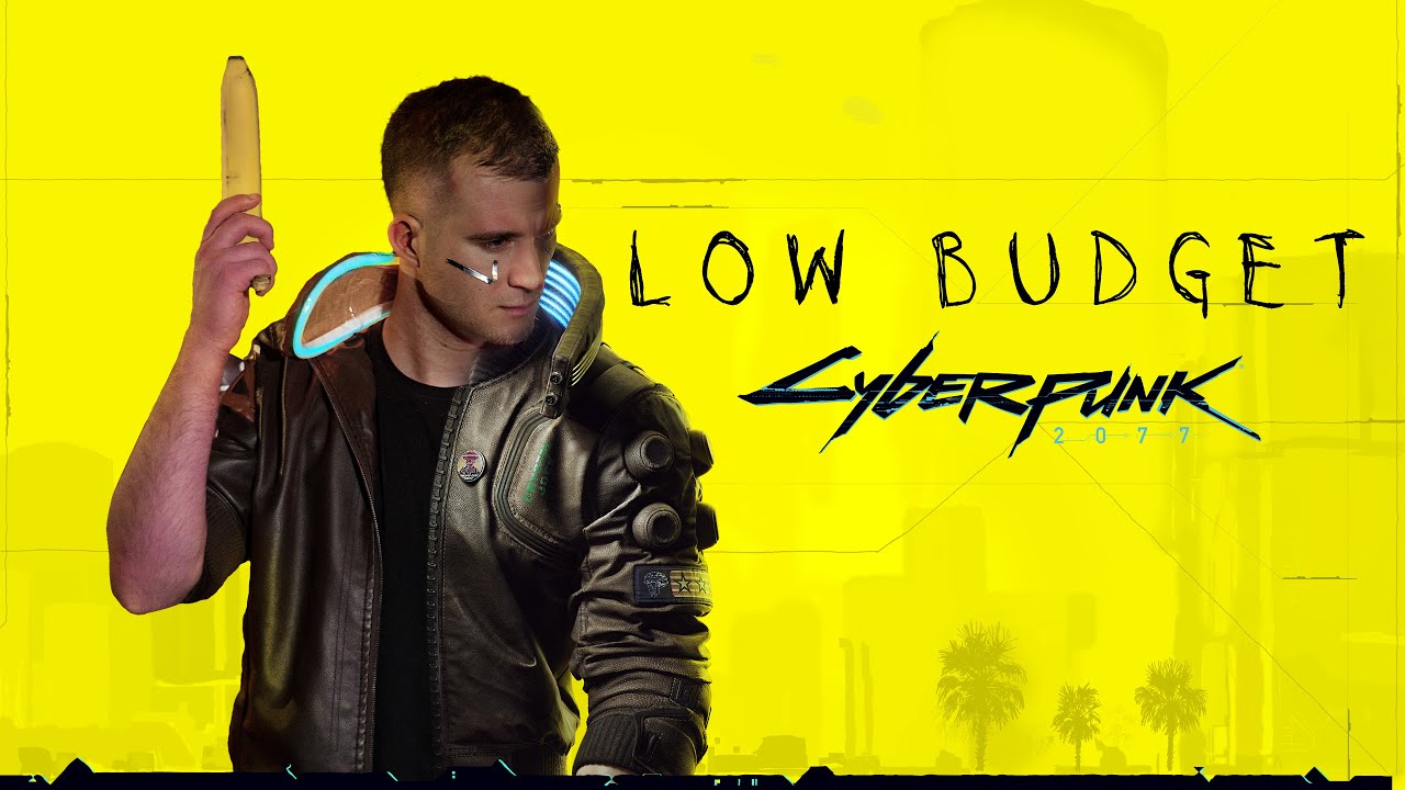 PaweSasko's tweet card. Cyberpunk 2077 - Low Budget