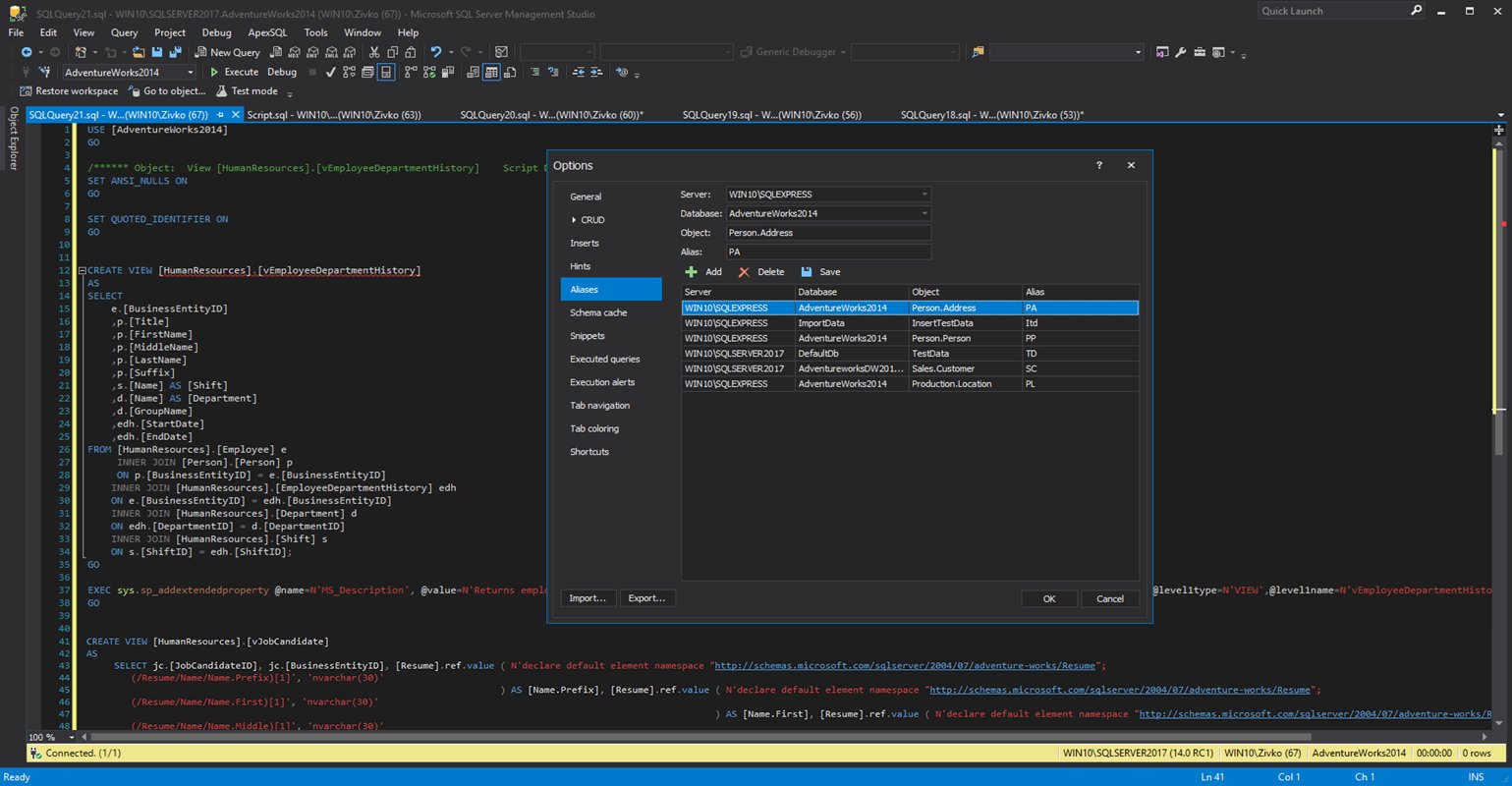 ApexSQL's tweet card. ApexSQL Complete 2021 has been released