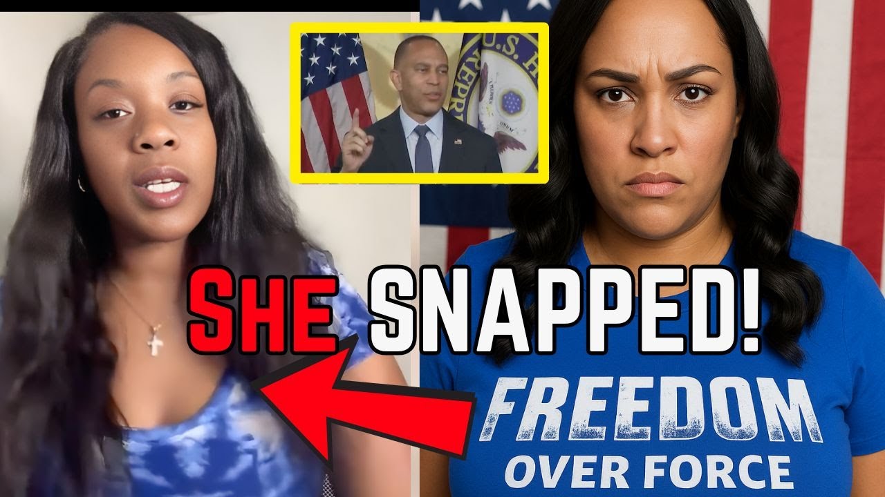 Dnipro_1's tweet card. Black Woman TORCHES Democrats for Causing the SHUTDOWN — ‘Y’all Did...