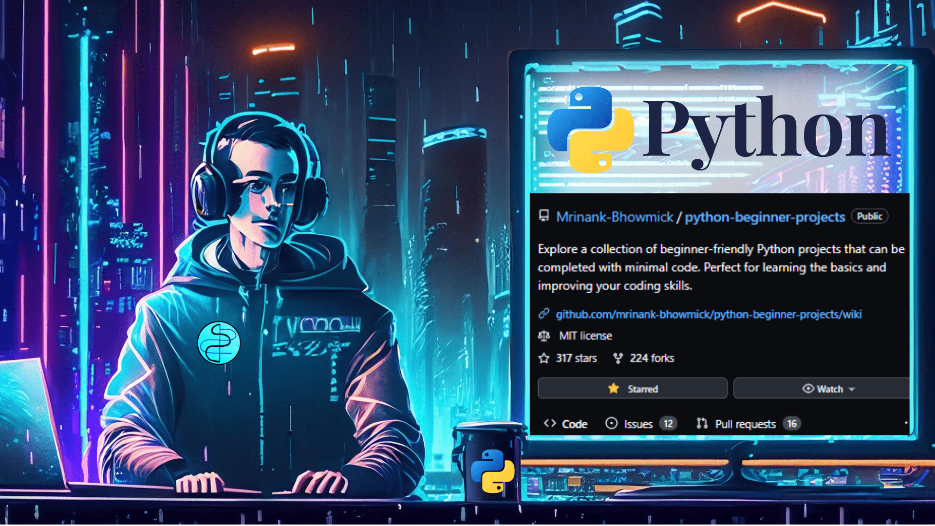 my_son_dad's tweet card. Explore a collection of beginner-friendly Python projects that can be completed with minimal code. Perfect for learning the basics and improving your coding skills. - Mrinank-Bhowmick/python-beginn...