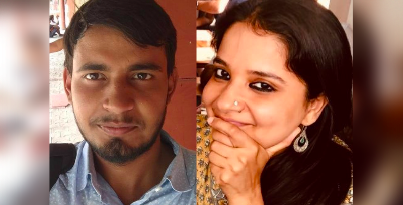 thewire_in's tweet card. Both journalists have won in the Government and Politics category. While Mishra's piece has won in 'digital', Pasha's is the 'broadcast' division winner.