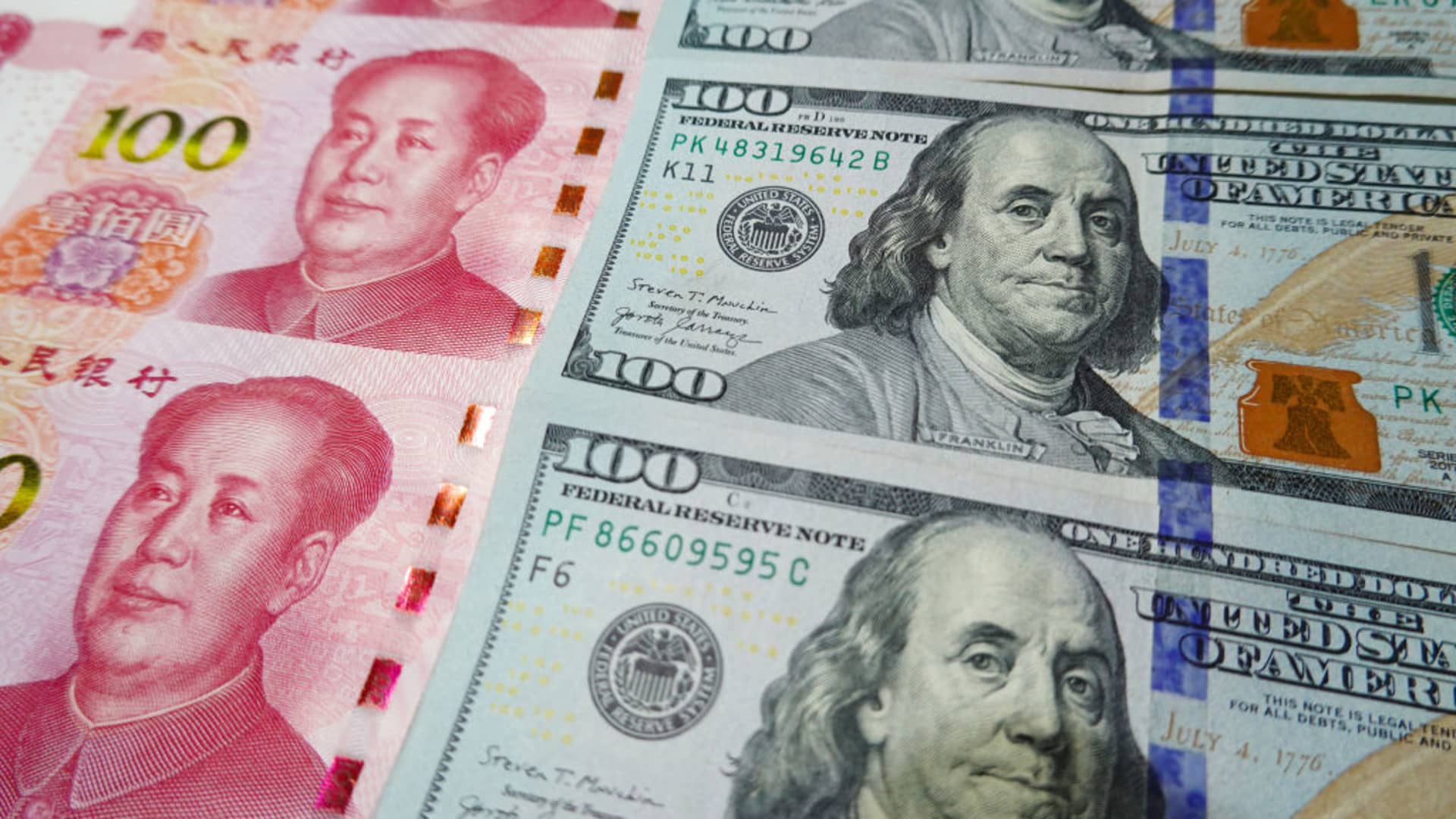 chengevelyn's tweet card. "I think the next potential carry trade to unwind could be the yuan," Khoon Goh, head of Asia research at ANZ Bank, told CNBC's "Squawk Box Asia."