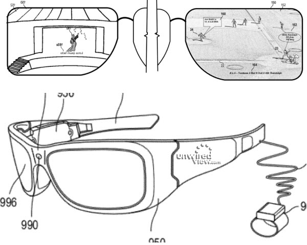arrington's tweet card. Microsoft had a new patent application published with the USPTO today which shows a glasses-based heads-up display system that could overlay information on the real world for a user. If it sounds...