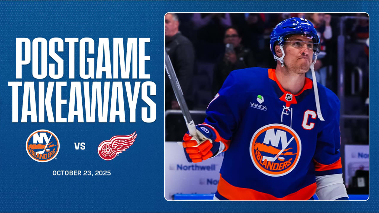 NYIslanders's tweet card. The New York Islander earned their fourth straight win with a 7-2 victory over the Detroit Red Wings on Thursday night at UBS Arena. Emil Heineman (2G), Tony DeAngelo (1G, 1A), JG Pageau, Kyle...