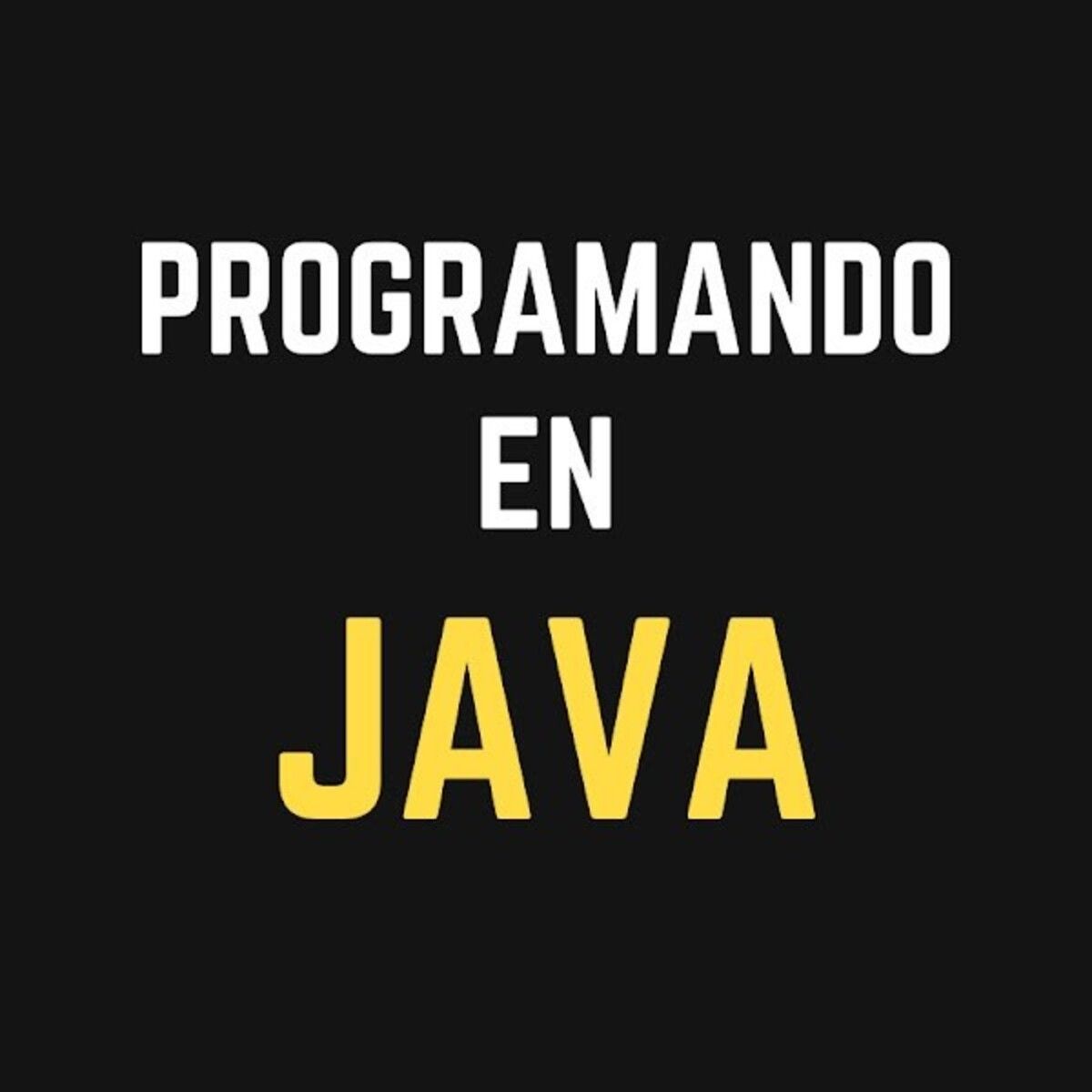 ProgEnJava's tweet card. Programando En Java