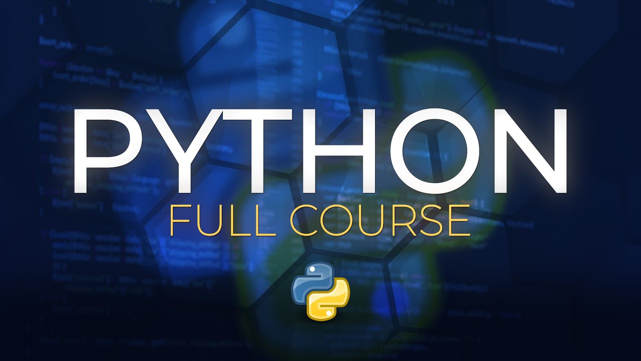 jimshapedcoding's tweet card. Python Full Course - Learn Python in 5 hours