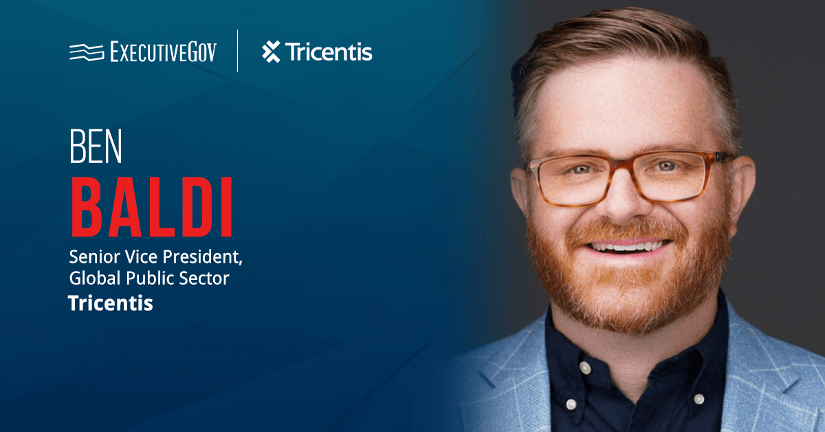 ExecutiveGov's tweet card. Learn about Tricentis SVP of Global Public Sector Ben Baldi's advice for public sector IT leaders aiming to transform their testing practices.