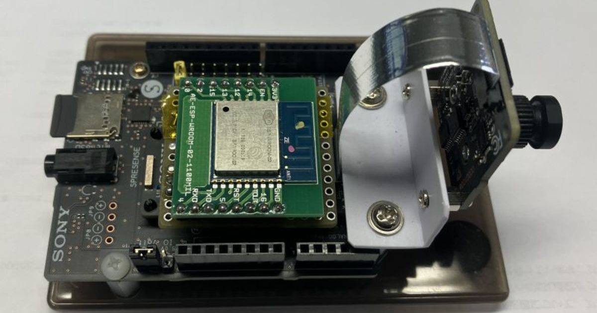 elchika_info's tweet card. はじめに 2024年SPRESENSE活用コンテストでの「HDRカメラでメーターからAI自動検針」では、Wi-Fiアドオンボードのモニター提供の選に漏れたため、急遽手持ちの「W5500-Ether (クレイン電子) 」を使い有線LANを使用しました。しかし、屋外での使用を前提とした構想のためWi-Fi化は必須でした。 購入も考えましたが、画像データを送信するだけですし安上がりなので、ESP-...