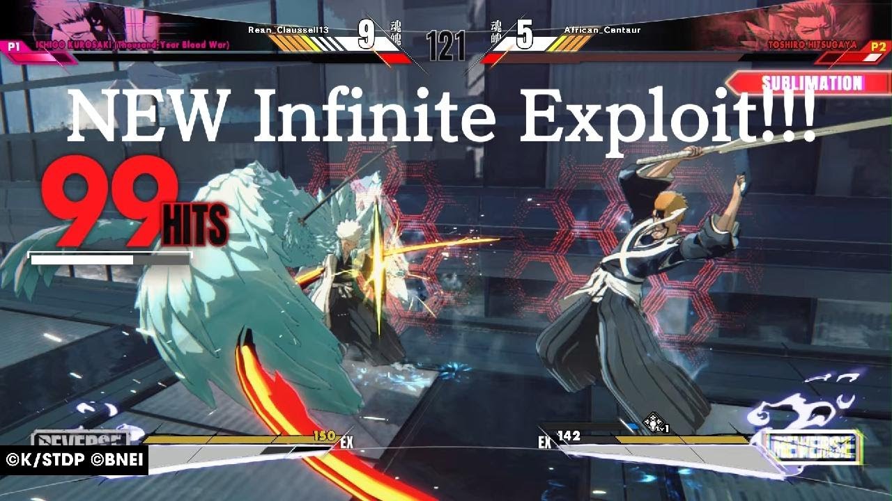 ReanSch46242614's tweet card. BLEACH Rebirth of Souls NEW INFINITE Combo EXPLOIT!!!