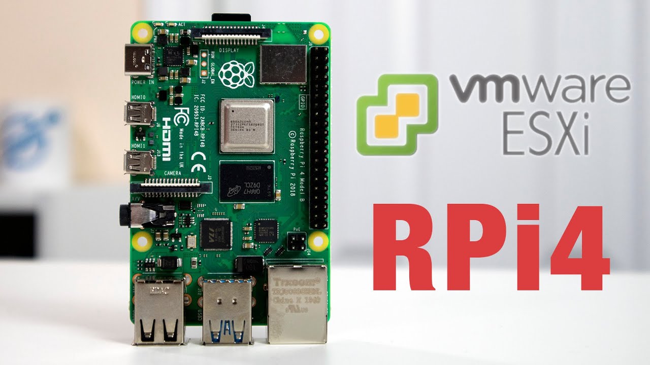 TechWizTime's tweet card. Installing ESXI on Raspberry Pi Review / First Impressions