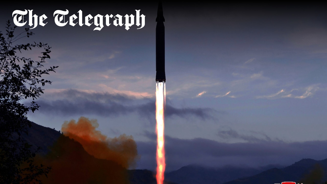 TelegraphWorld's tweet card. The nuclear-capable missile circled the entire Earth at low orbit before descending on its target, ultimately missing by 20 miles