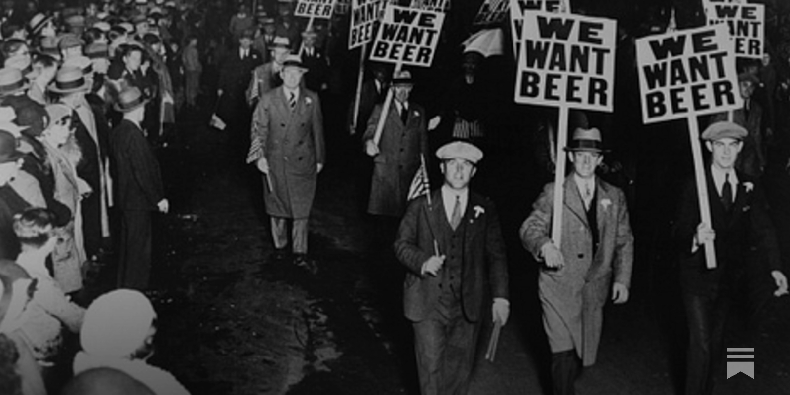 ListsOfNote's tweet card. The Lexicon of Prohibition