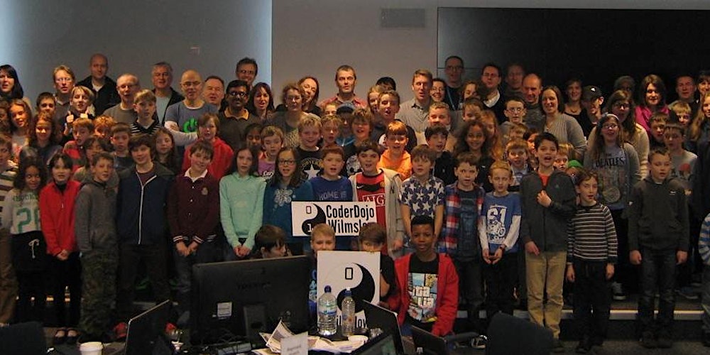 WilmslowDojo's tweet card. Wilmslow CoderDojo Event #45