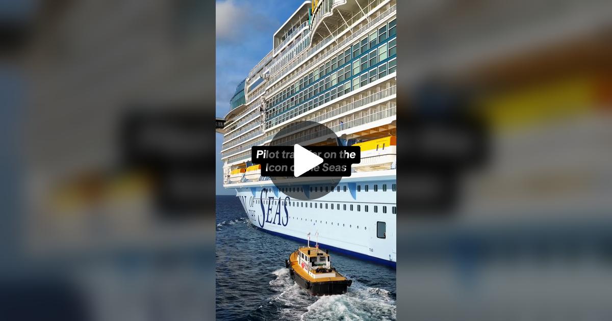 FriedholdMatz's tweet card. 150.4K likes, 1365 comments. “#cruise #crucero #iconoftheseas #marinepilot #cruisetok ”