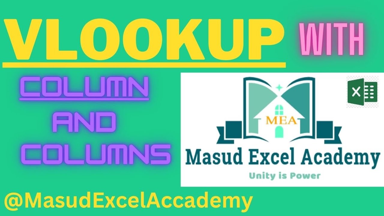 mrexcelaccademy's tweet card. How to Use VLOOKUP in Excel | Bangla Tutorial | #vlookup ,#vlookupf...