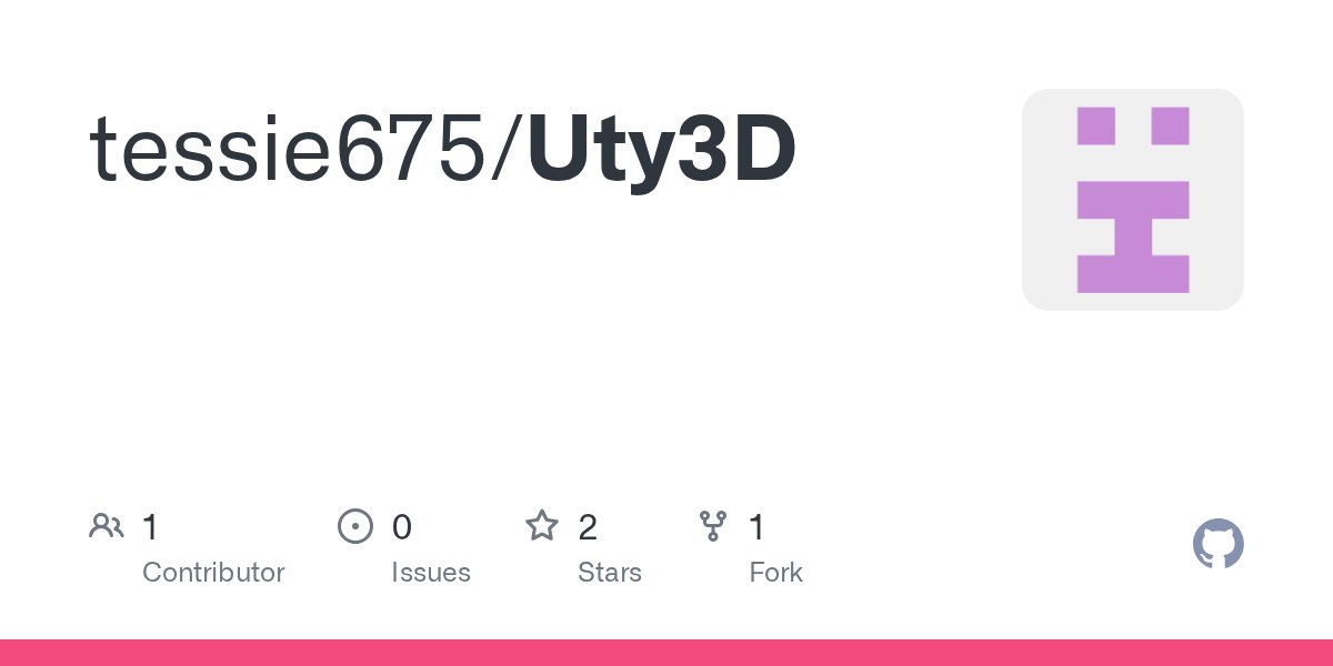 oss_cpp's tweet card. Contribute to tessie675/Uty3D development by creating an account on GitHub.