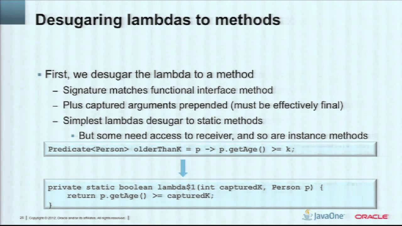 JavaLearner's tweet card. Lambda: A Peek Under the Hood