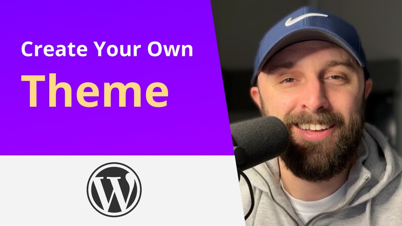 learnwebcode's tweet card. Create Your Own WordPress Theme