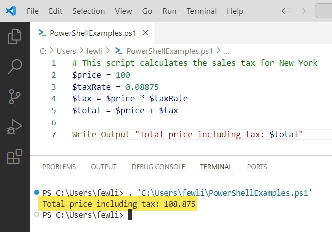 PowerShellFAQs's tweet card. Learn how to add comments in PowerShell with this comprehensive guide. Discover single-line, multi-line comments, and comment-based help with detailed examples.