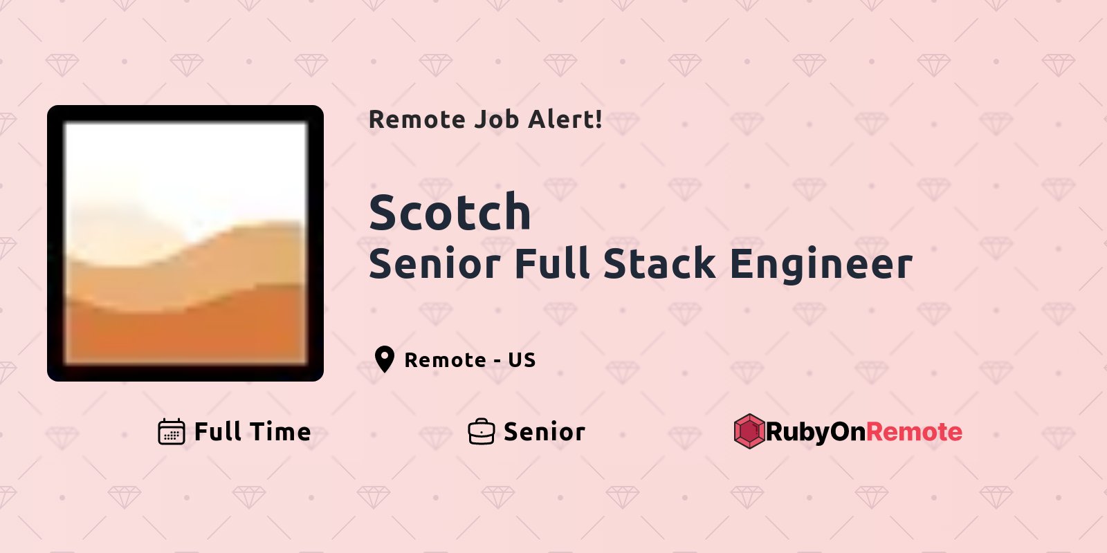 RubyOnRemote's tweet card. Find curated remote ruby jobs in one place. Join the remote work force.