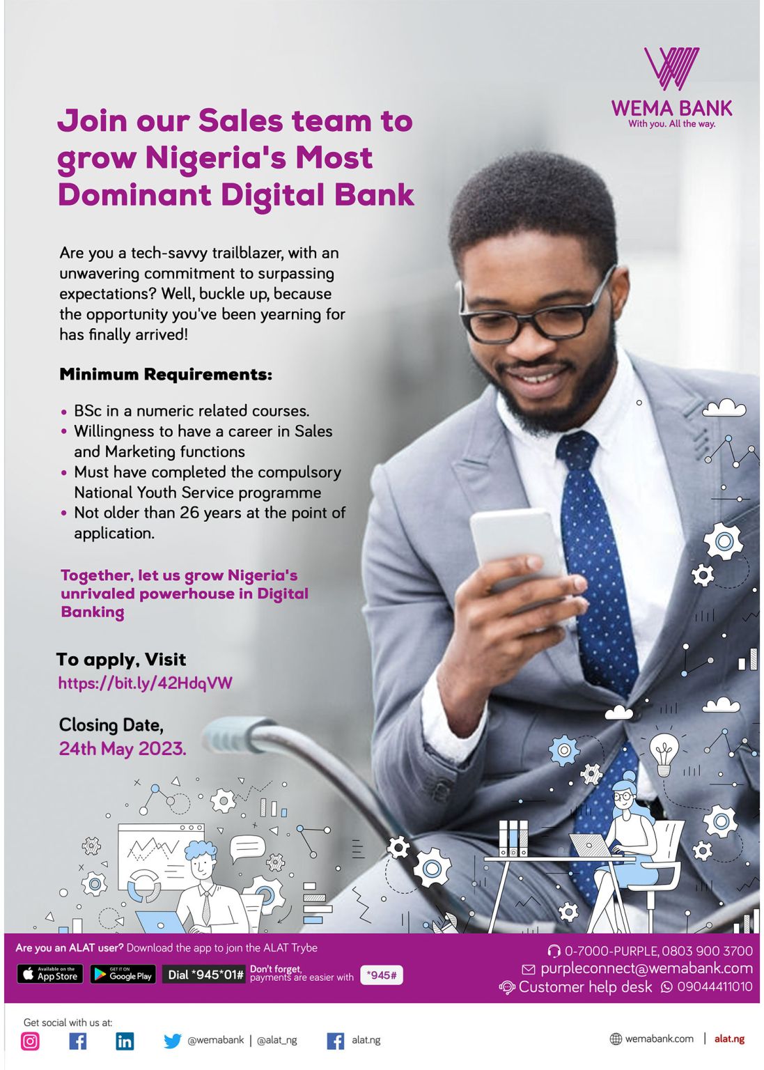 topbaycode's tweet card. Looking to begin an exciting career journey in a world class organization that offers you endless opportunities to build capacity and relevant experience in today's world? Are you passionate about...