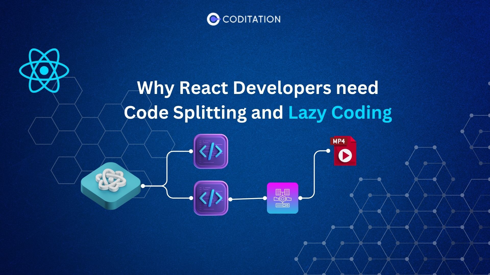 coditation's tweet card. Front-end developers and businesses alike prioritize performance optimization for React applications. As these applications scale, managing large bundle sizes becomes a significant challenge. Slow...