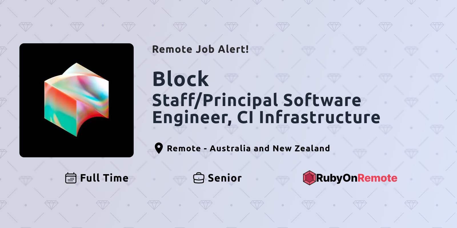 RubyOnRemote's tweet card. Find curated remote ruby jobs in one place. Join the remote work force.